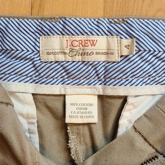 J. Crew Broken In Chino Shorts - Picture 6 of 6